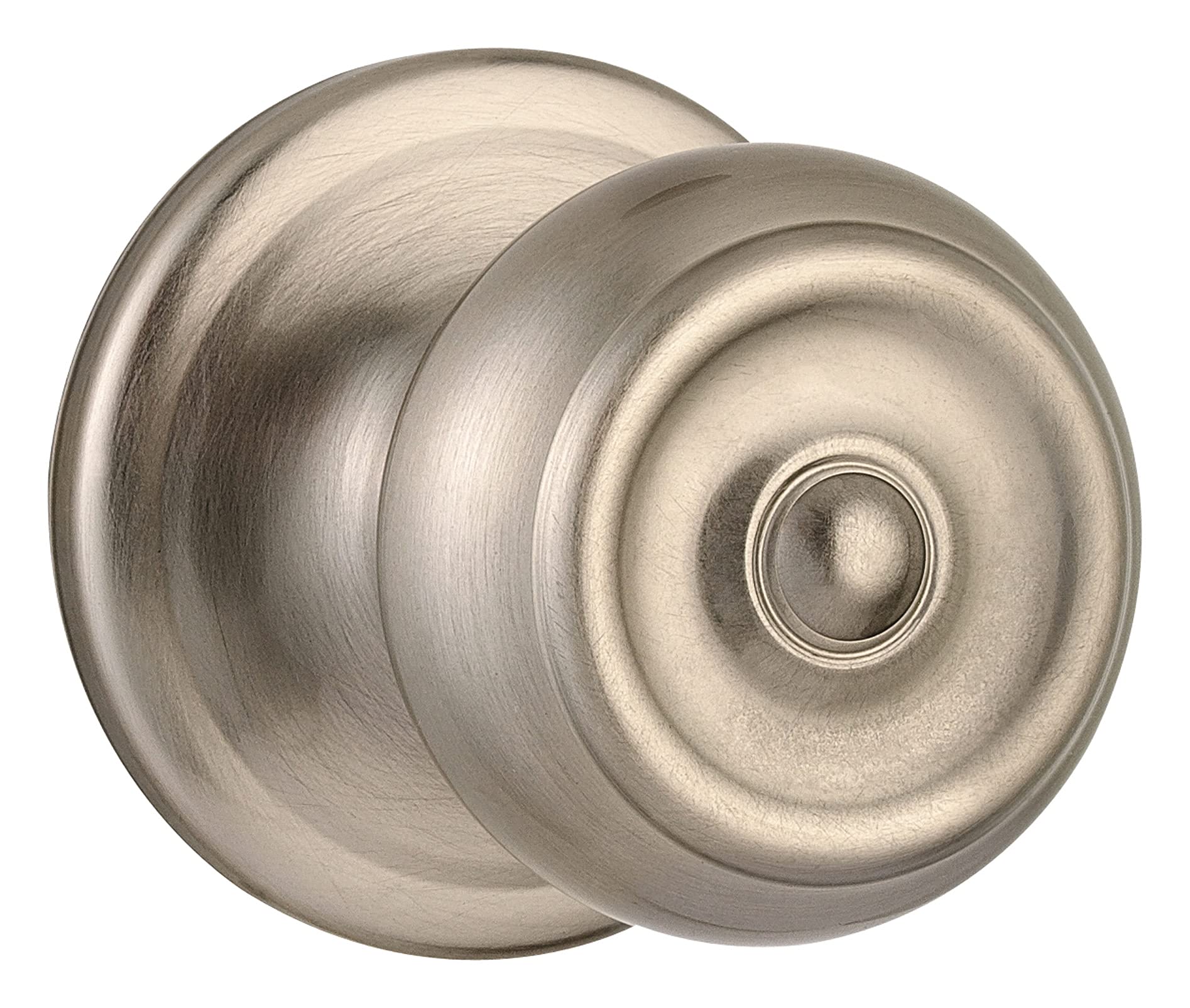 Weiser Lock GA101P15 Phoenix Passage Door Knob Set - Secure & Durable Entry Door Lock for Home Security - Perfect for Front Doors, Bedrooms & Interior Rooms