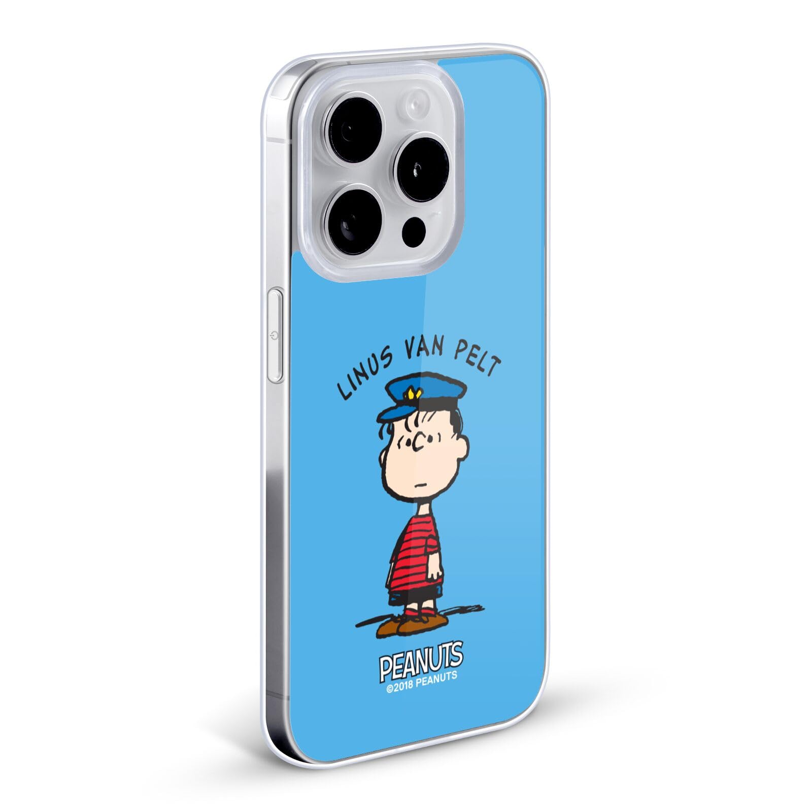 Officially Licensed Peanuts Linus Van Pelt Soft Gel Case for Apple iPhone 11 Pro Max - Durable Protective Phone Cover with Cute Cartoon Design - Perfect Gift for Peanuts Fans & Daily Use