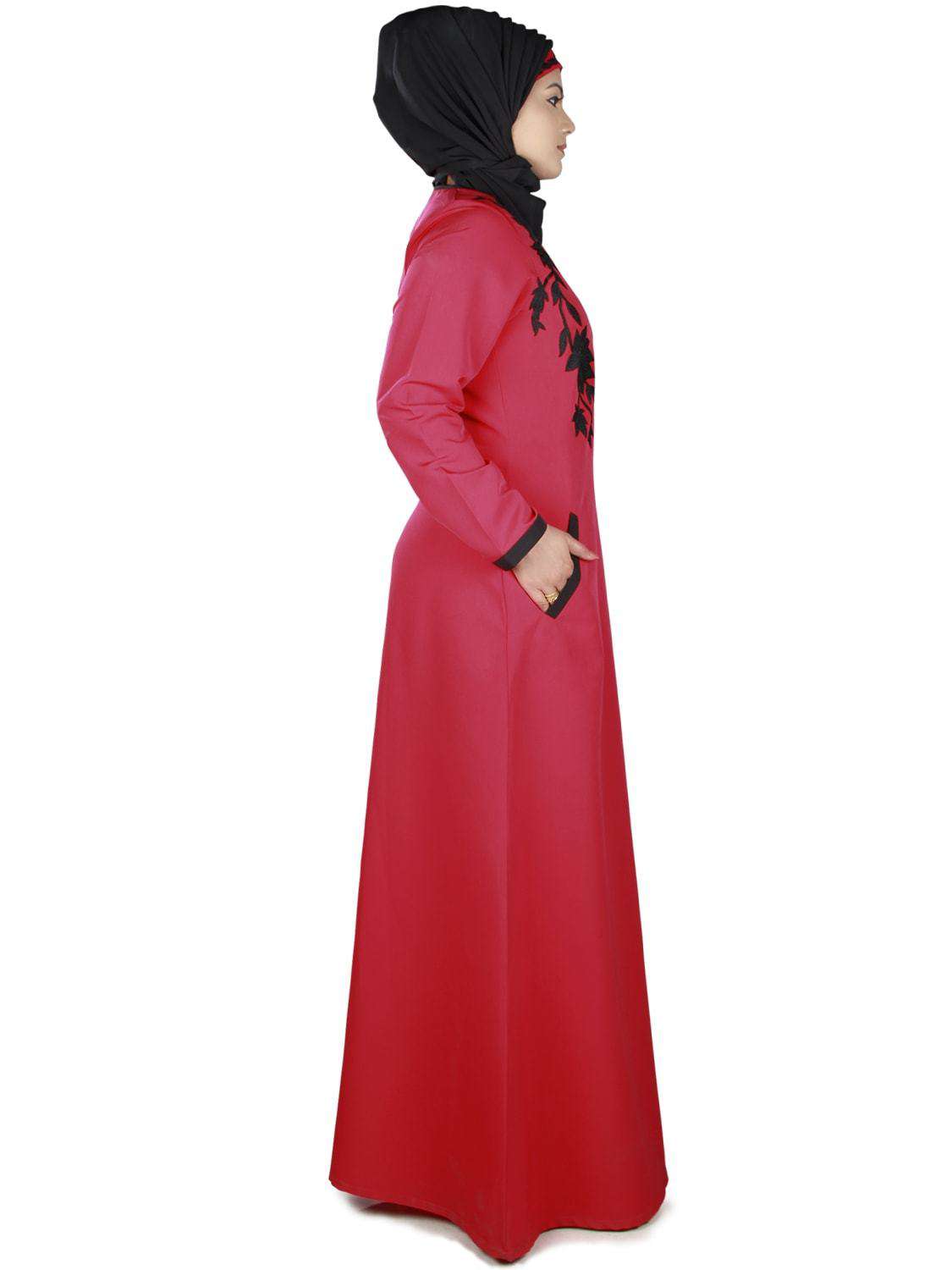 Alma Kashibo Abaya - Elegant Muslim Women's Prayer Dress for Ramadan & Eid - Perfect for Mosque, Home, and Special Occasions