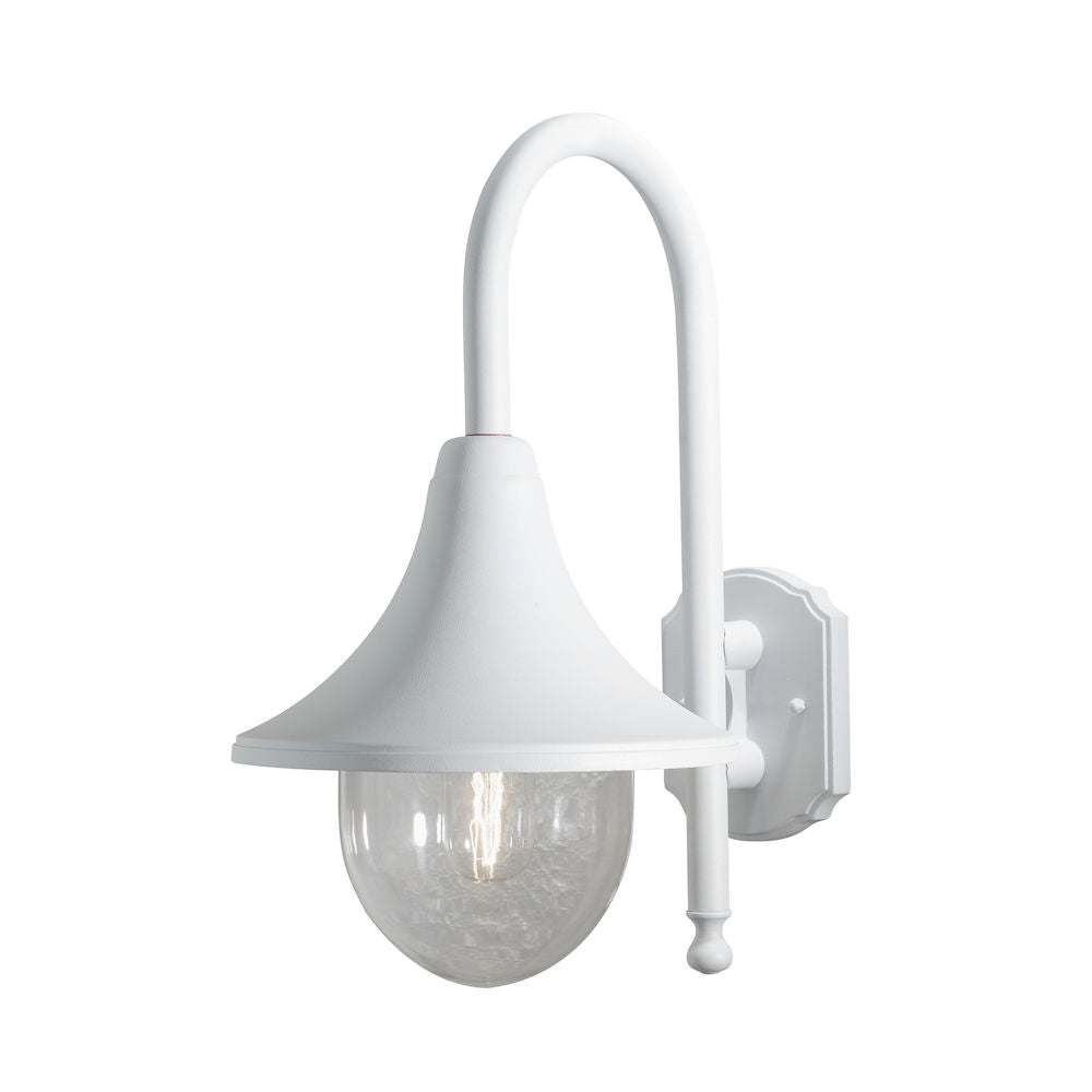 Bari LED Downlight - Matt Black & White Finish - E27 Bulb Base - IP44 Rated - Perfect for Living Room, Bedroom, and Kitchen Lighting