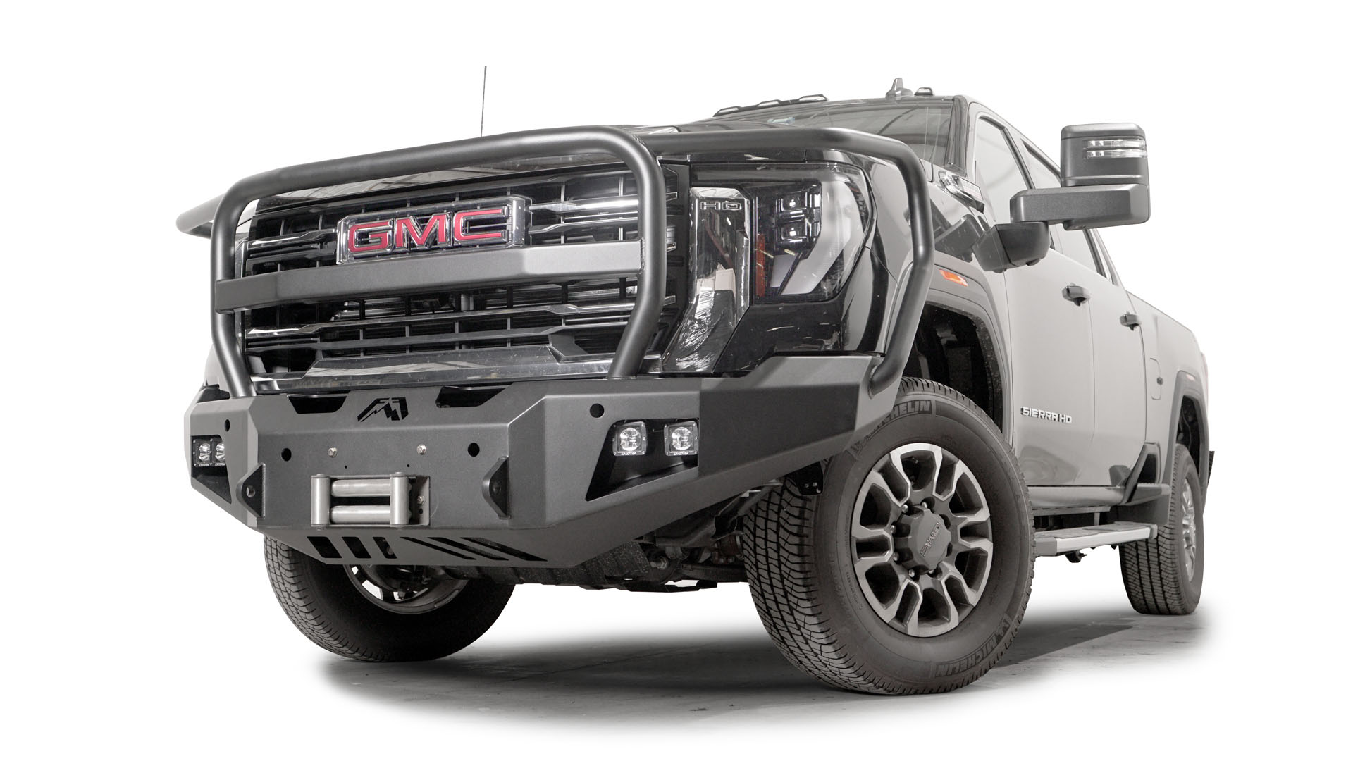 2024 GMC 2500/3500 Heavy Duty Winch Bumper - Premium Off-Road Front Bumper for Truck Protection & Recovery | Perfect for Off-Roading, Towing & Adventure Vehicles