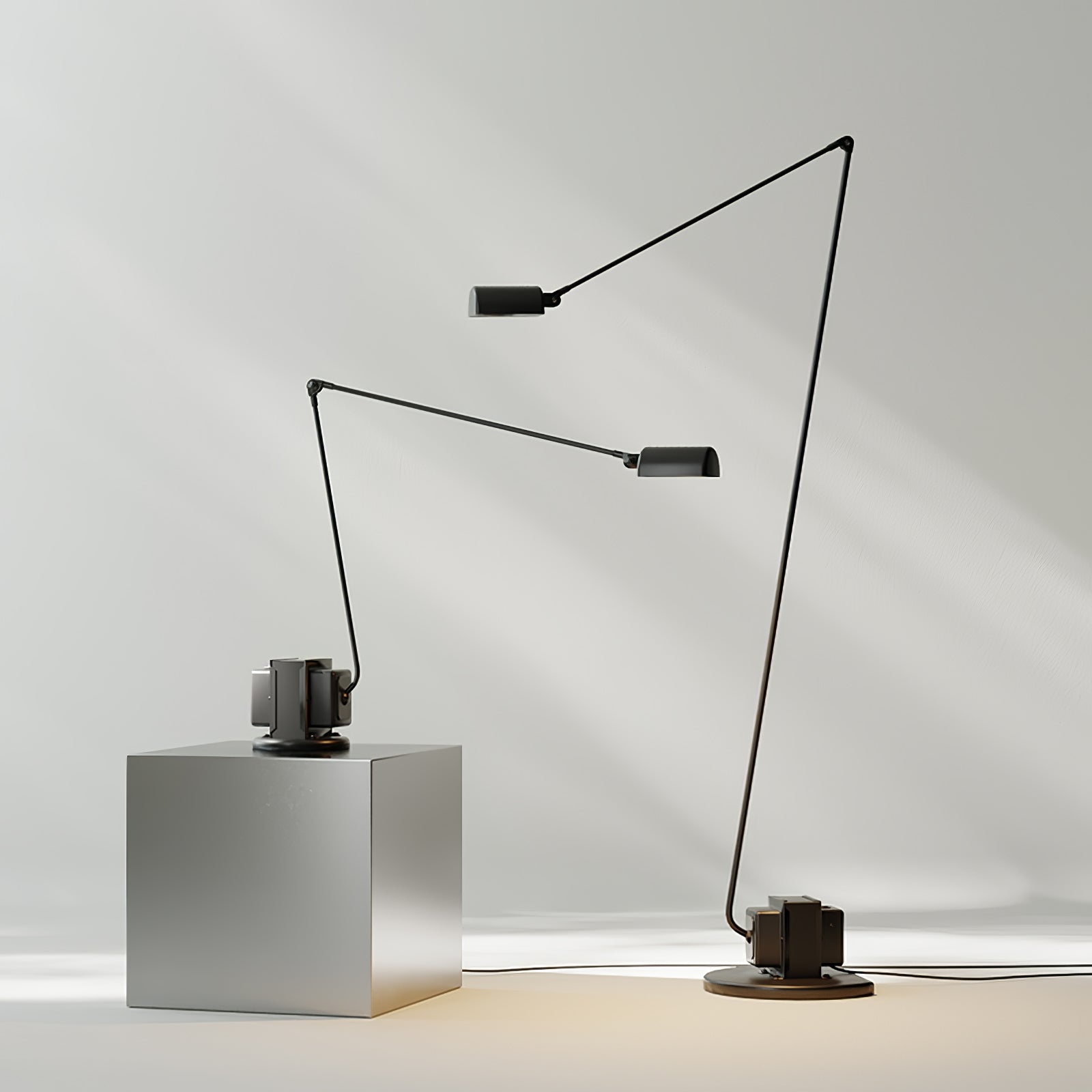 Dynamo Table Lamp - Modern LED Desk Light with Adjustable Brightness, Perfect for Home Office, Study, and Bedroom Reading