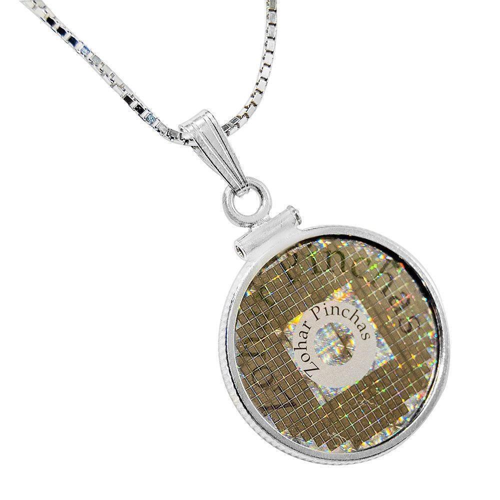 925 Silver Kabbalah Healing Amulet - Zohar Pinhas Protection Jewelry for Spiritual Wellness & Positive Energy