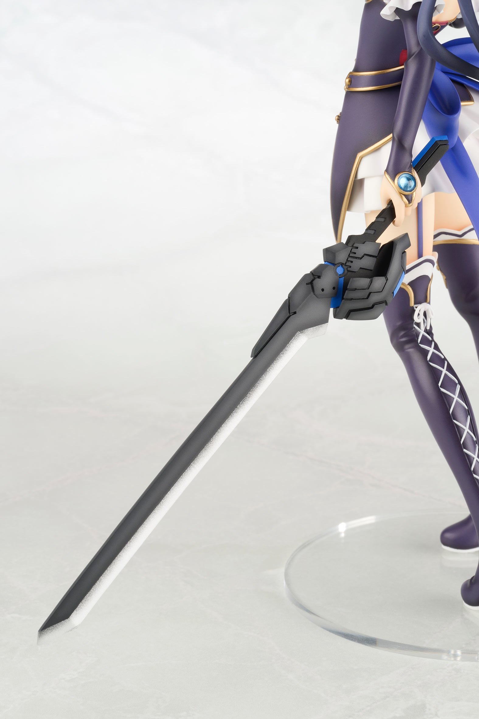 Hyperdimension Neptunia Noir Broccoli PVC Anime Figure 1/8 Scale - Perfect for Anime Collectors & Gaming Room Decor