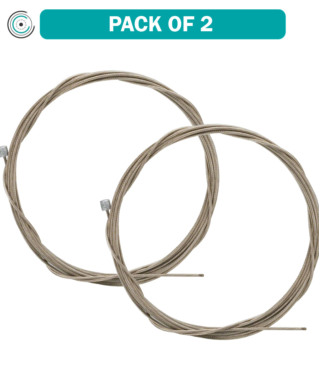 2 Pack Shimano Stainless Steel Bicycle Derailleur Shifter Cable 1.2mm x 3000mm - Premium Bike Gear Shift Cable for Road & Mountain Bikes - Perfect for Smooth Shifting and Precise Gear Changes