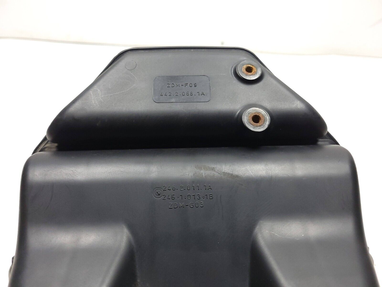 Genuine OEM Ducati Monster M600 M620 Air Cleaner Box Housing Replacement Part - Perfect for Motorcycle Maintenance & Performance Upgrades