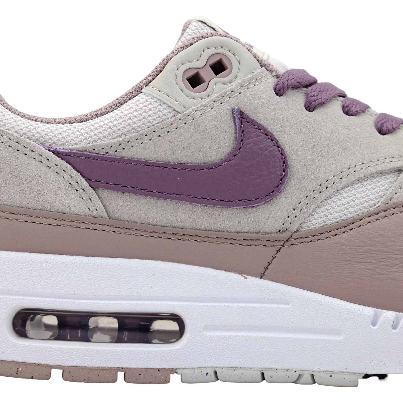 Nike Air Max 1 SC Light Bone Violet Dust Running Shoes - Men's Athletic Sneakers for Casual Wear, Gym & Street Fashion