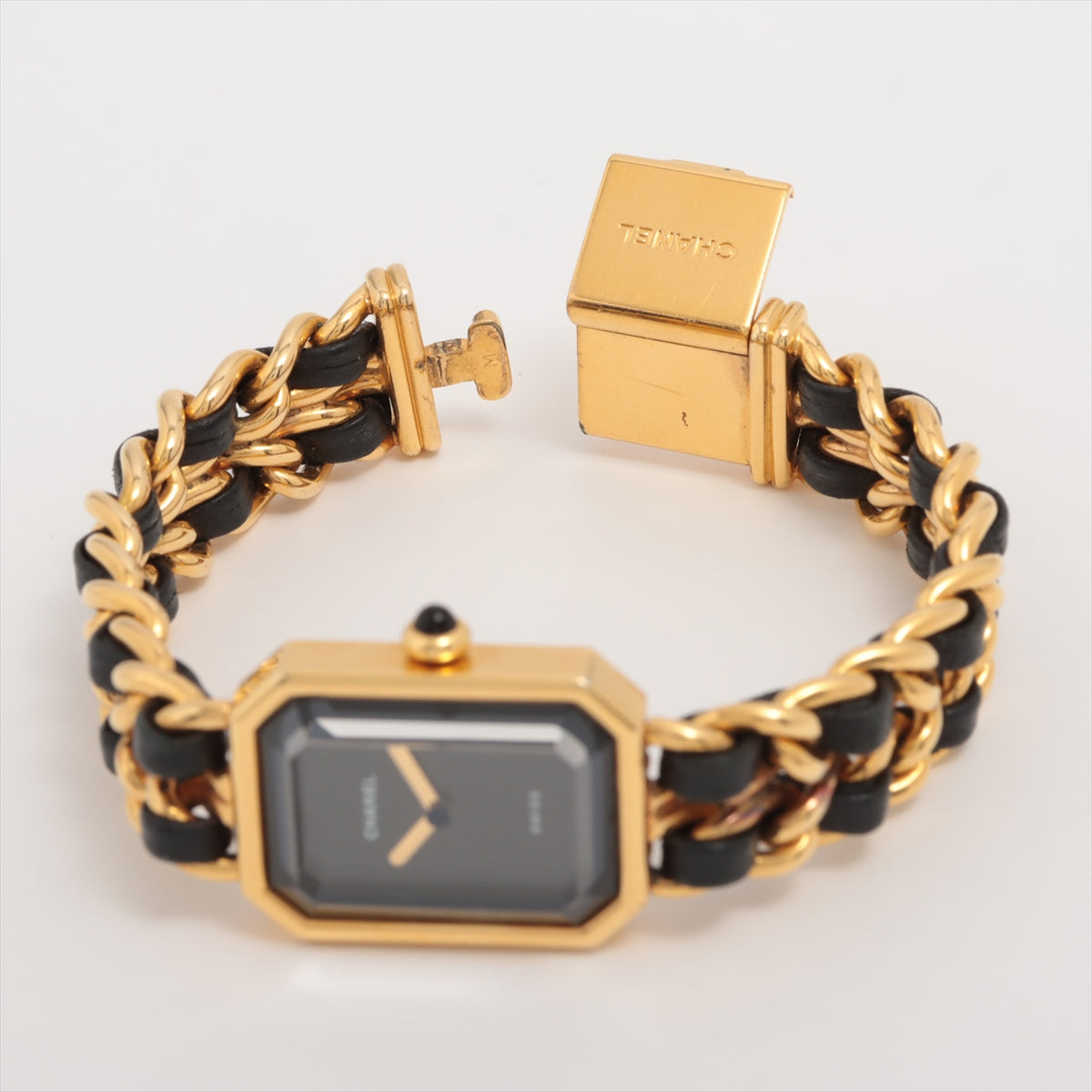 Chanel Premiere Luxury Women's Watch - Medium Size Gold-Tone Stainless Steel Bracelet - Elegant Dress Watch for Business, Parties & Special Occasions