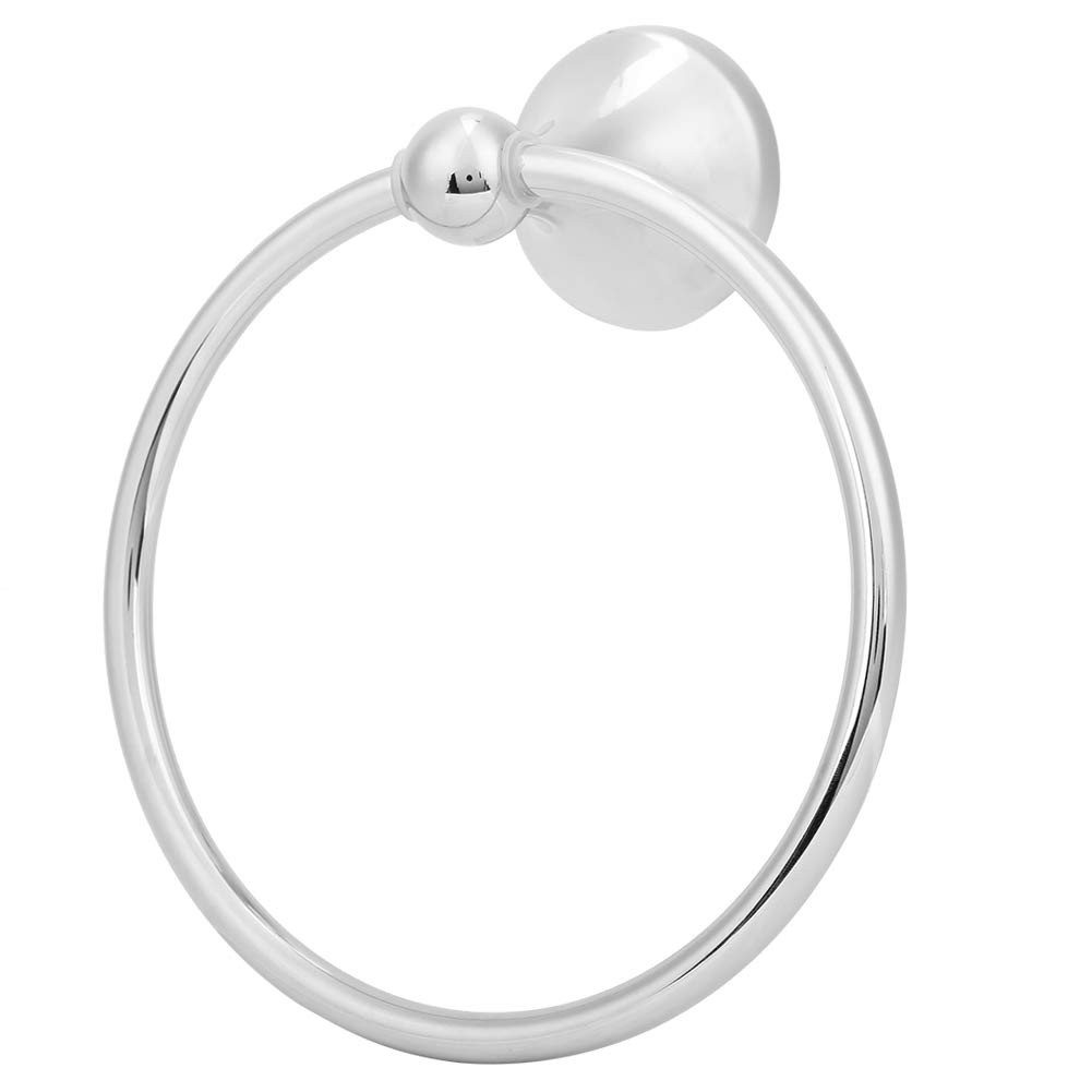 Qinlorgo Stainless Steel Towel Rack - Heavy Duty, Corrosion Resistant Bathroom & Kitchen Towel Holder (340230 Towel Ring) - Perfect for Hanging Hand Towels, Dish Towels & Bath Towels in Modern Homes