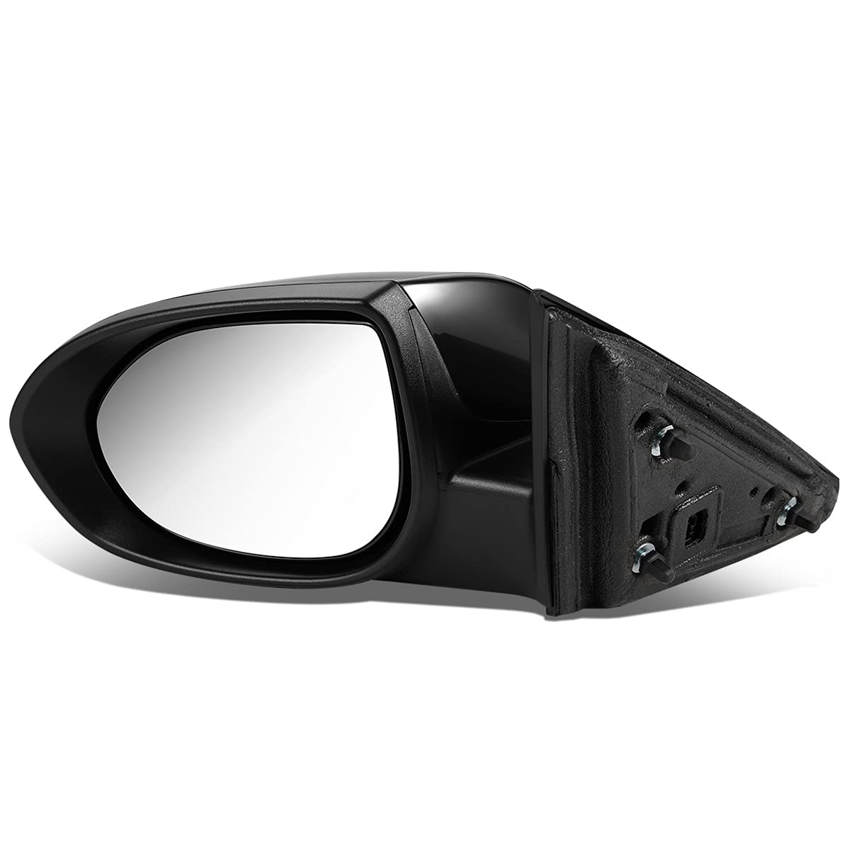 DNA Motoring OEM-MR-MA1320189 Left Side Power Adjustable Rear View Mirror with Puddle Light - Non-Folding & Non-Heated - Compatible with 2009-2013 Mazda 6 Sedan | Perfect for Parking Assistance & Nighttime Visibility