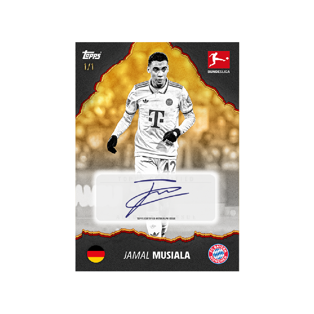 Topps Bundesliga International Stars 2024/25 Soccer Trading Cards - Collectible Football Player Cards for Fans & Collectors - Perfect for Trading, Gifting, and Display