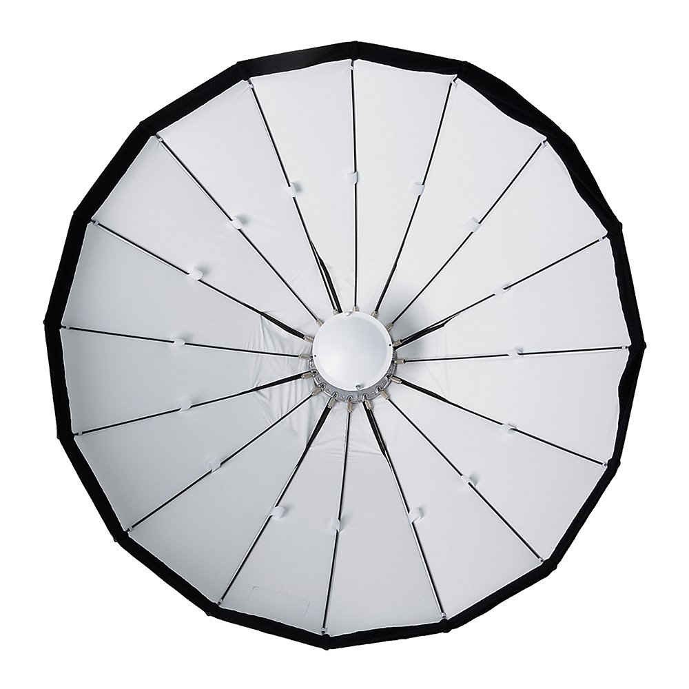 Pro Studio Solutions EZ-Pro 48in (120cm) Beauty Dish Softbox Combo with Multiblitz P Speedring - Collapsible Soft Light Modifier for Strobe, Flash & Monolights - Perfect for Portrait, Fashion & Beauty Photography