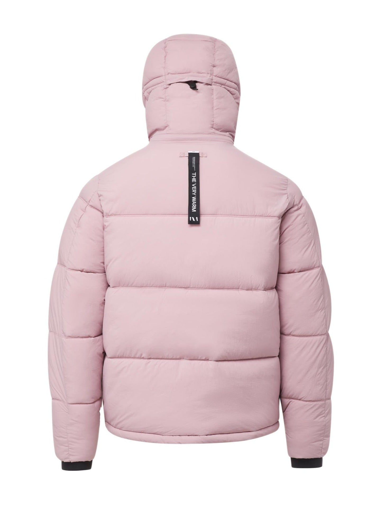 Women's Hooded Puffer Jacket - Mauve Shadows | Lightweight Warm Winter Coat for Outdoor Activities & Casual Wear