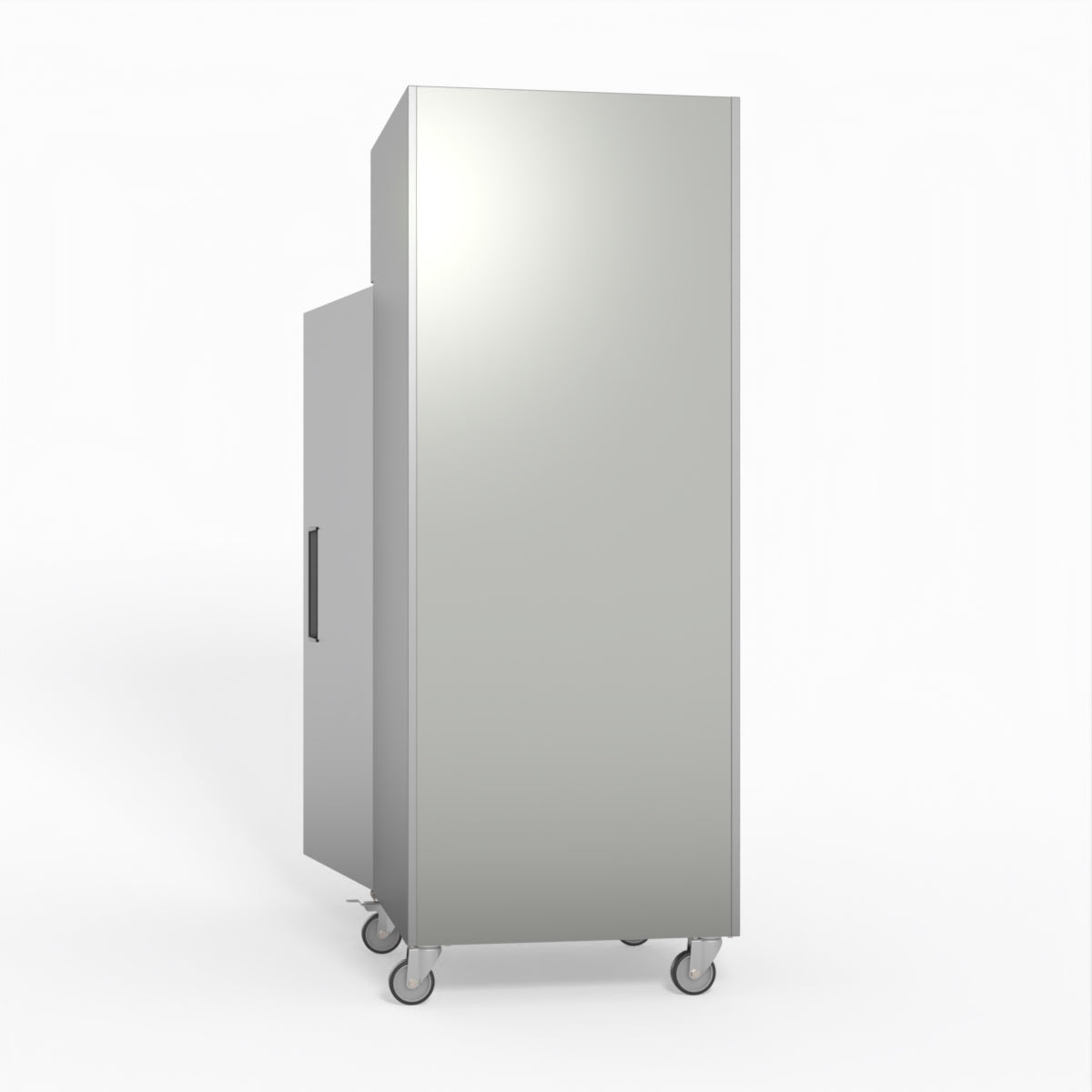 650L Stainless Steel Upright Freezer with Glass Door - Commercial & Home Use for Restaurants, Grocery Stores, Catering & Bulk Food Storage