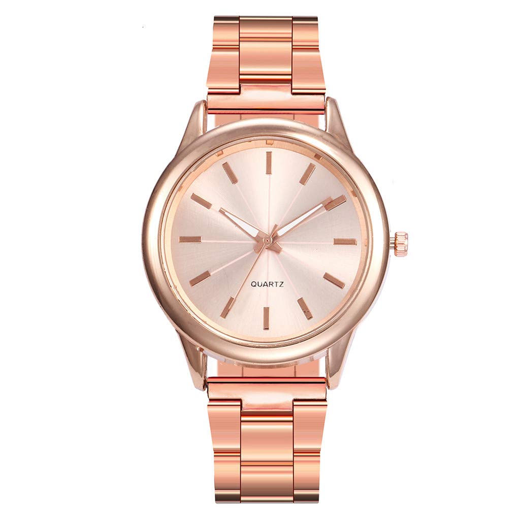 Luxury Women's Watches - Stainless Steel Bracelet, Casual Quartz Dial Watch for Ladies - Perfect for Everyday Wear, Office, and Special Occasions