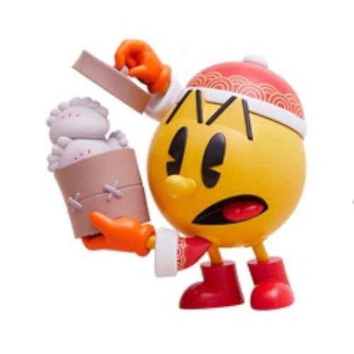 Pac-Man Syokuzensyokubi Series 3-Inch Mini Figure - Collectible Arcade Game Character for Display, Gifts & Nostalgic Gaming Decor