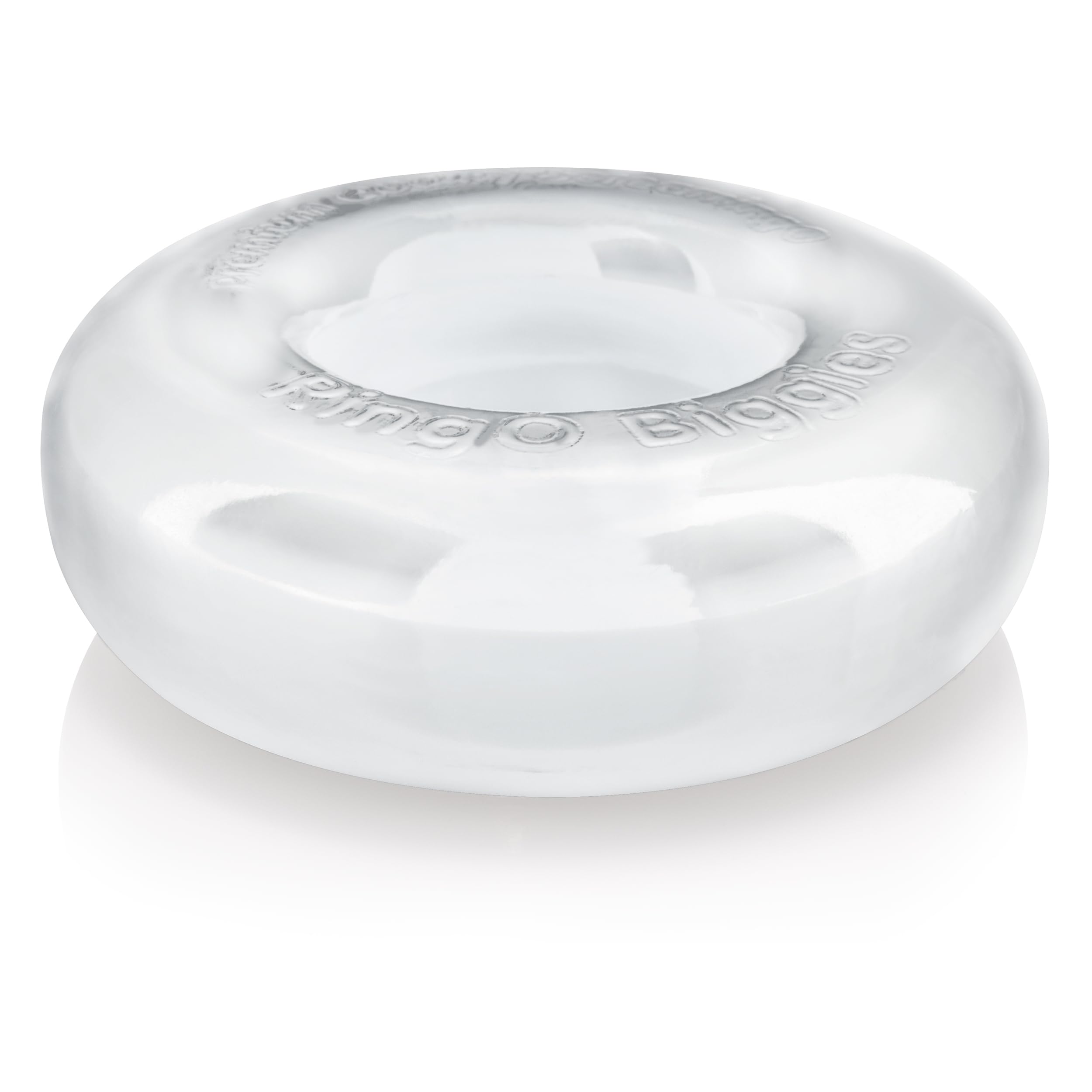 **Screaming O Ringo Biggies Clear Disposable Cock Ring - Award-Winning Penis Ring for Enhanced Pleasure - Couples Sex Toy for Mutual Satisfaction - Perfect for Sensual Massage & Spicing Up Intimate Moments**