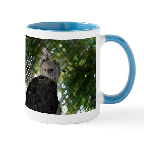 White/Blue Inside - Harpy Eagle Mug