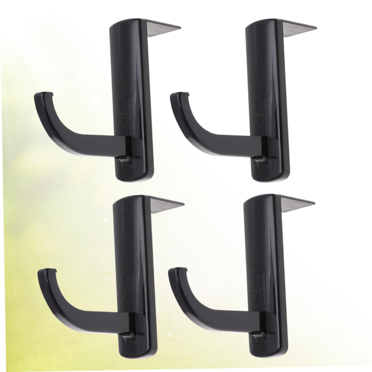 OSALADI 8-Pack Headphone Hanger Hook - Adjustable Headset Stand Holder with Stair Design, Space-Saving Computer Desk Organizer for Gaming, Office, Studio & Home Use