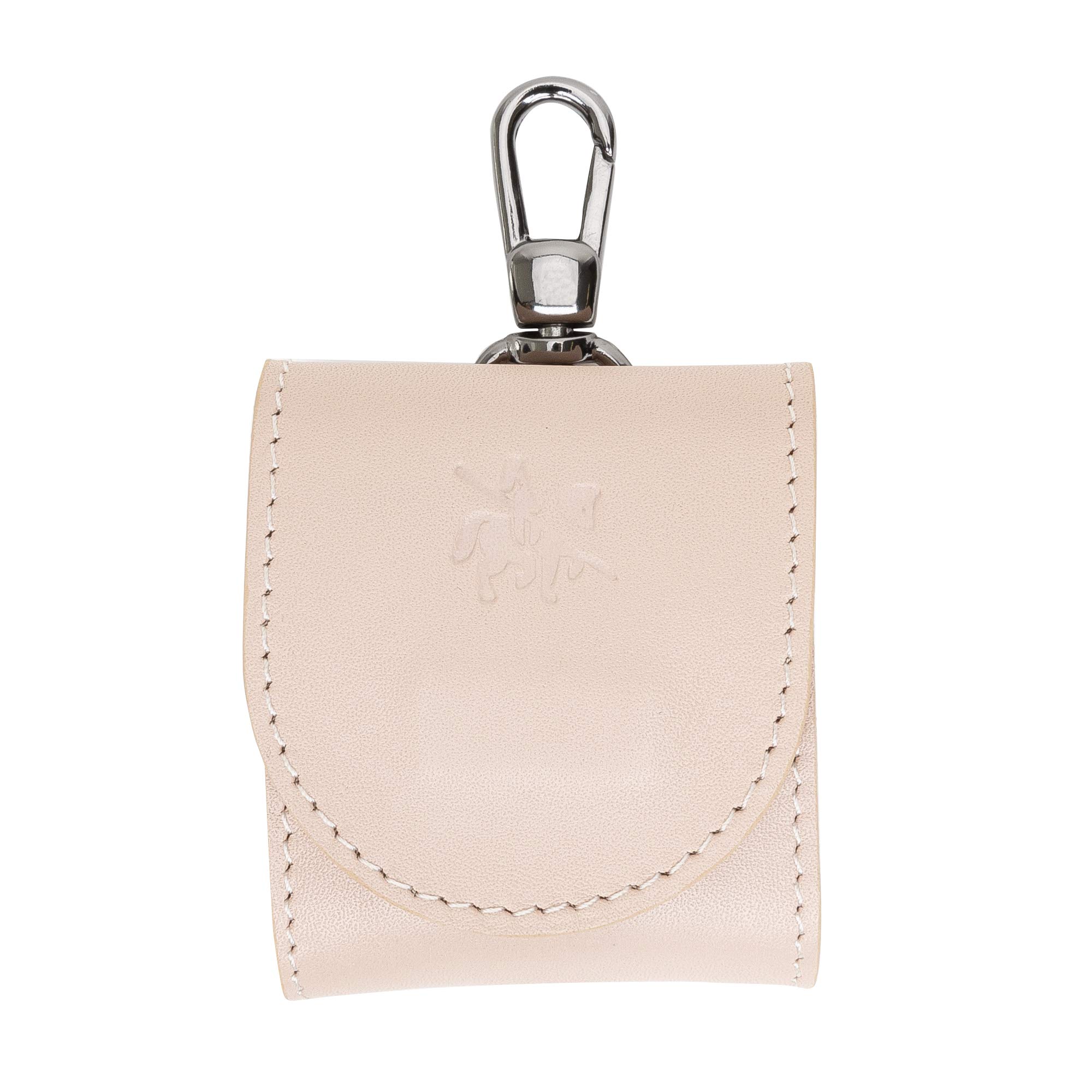 Premium Genuine Leather Case Cover for Apple AirPods 1 & 2 Charging Case - Slim Protective Sleeve in Nude Pink | Perfect for Travel, Work & Everyday Use