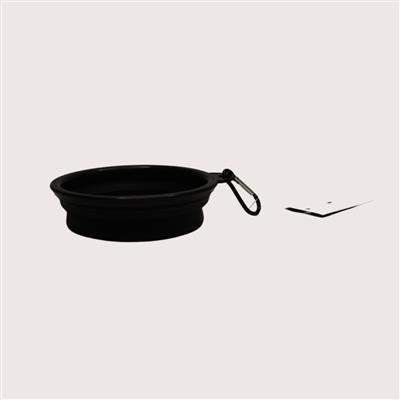 Foldable Collapsible Travel Bowl for Dogs - Portable Pet Food & Water Dish for Hiking, Camping, and Outdoor Adventures