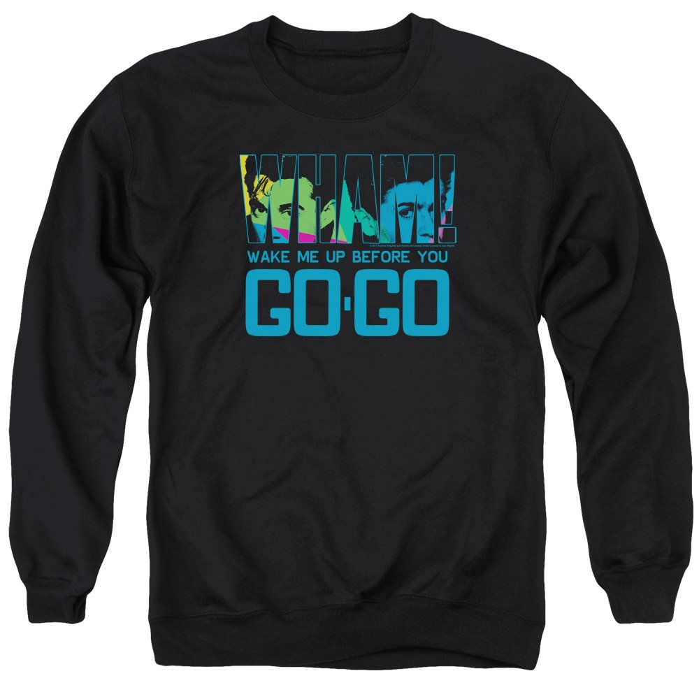 Wham! Wake Me Up Before You Go Go Vintage Sweatshirt | 80s Retro Band Merch | A&E Designs | Unisex Pullover for Concerts & Casual Wear