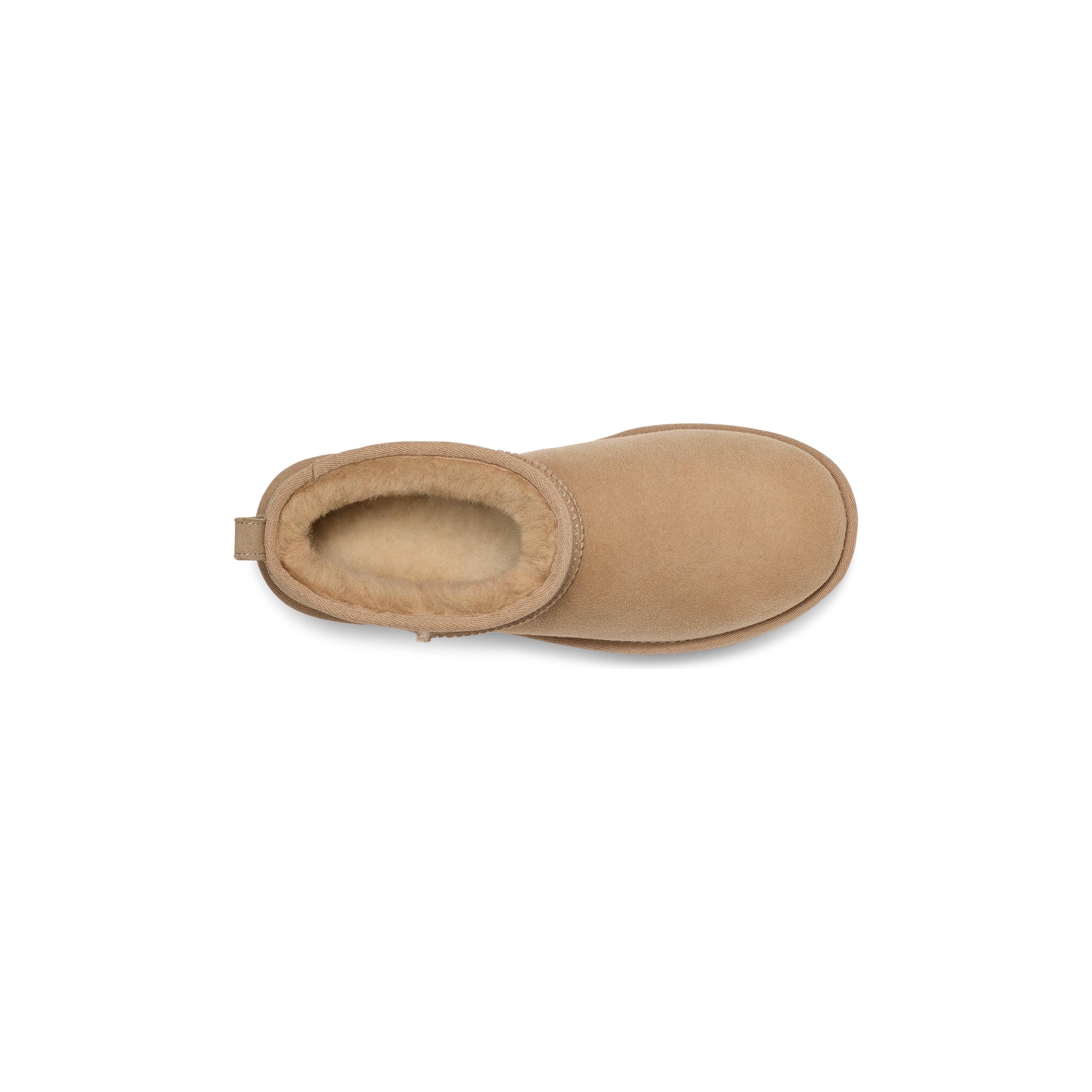 UGG Men's Classic Ultra Mini Boots in Mustard Seed - Comfortable Winter Boots for Men, Casual & Outdoor Wear