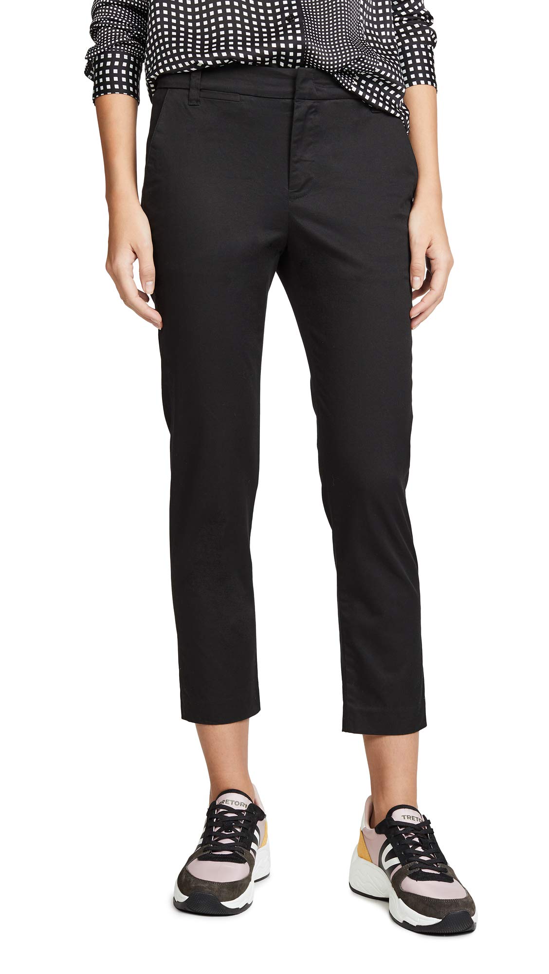 Vince Women's Coin Pocket Chino Pants - Slim Fit Casual Trousers for Work & Everyday Wear | Comfortable Stretch Fabric | Office & Weekend Outfits