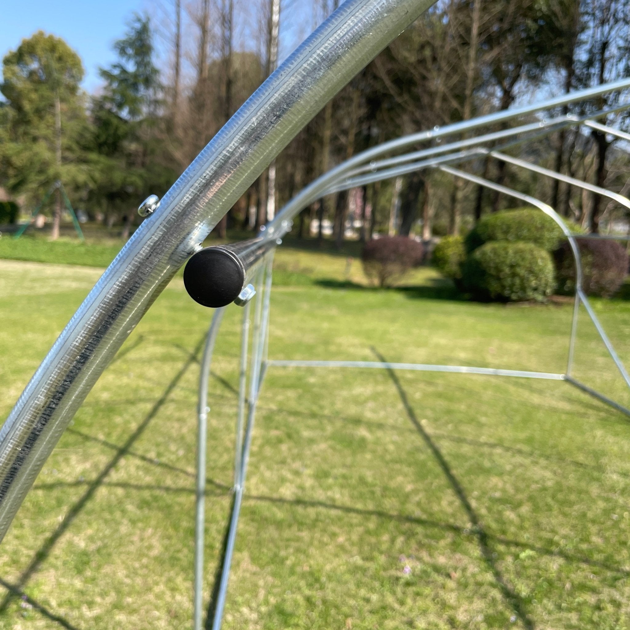 Premium Heavy Duty Walk-In Tunnel Greenhouse with Dome Roof – Durable & Weatherproof for Year-Round Gardening – Available in Multiple Sizes – Perfect for Backyard, Urban Farming & Commercial Use