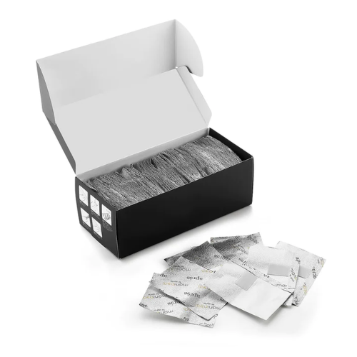 Professional Apres Nail Remover Foil Wraps 200pc - Soak Off Gel Polish Removal Wraps for Acrylic Nails - Essential Nail Salon & DIY Manicure Supplies (200 Count) - Perfect for Home Use & Professional Salons