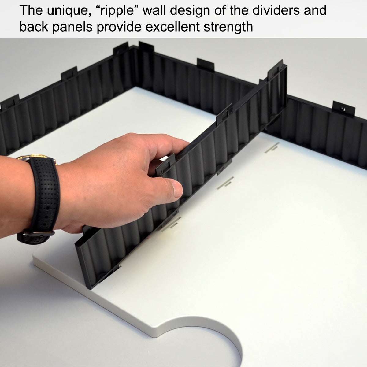 Ultimate Office 45 Slot TierDrop™ Sorter - Premium Desk Organizer for Files, Papers & Supplies | Perfect for Home Office, Workspace & Classroom Organization
