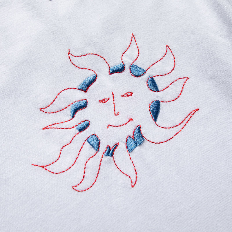 Jungles Good Morning T-Shirt for Men & Women - Soft Cotton Crewneck Tee - Casual Comfort Wear for Everyday, Gym & Travel - White