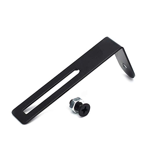 10-Piece Guitar Pickguard Mounting Support Bracket & Screws Kit for Electric Guitar - Black/Gold/Chrome Options (Chrome x1) | Perfect for DIY Guitar Repair, Maintenance & Customization Projects