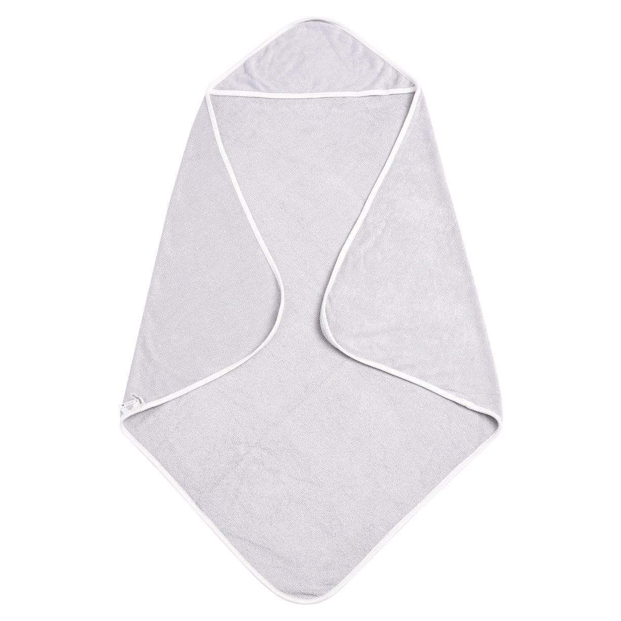 Soft Hooded Bath Towel with Cloud Trim - Cozy and Absorbent for Kids & Adults - Perfect for Bath, Beach, and Spa Relaxation