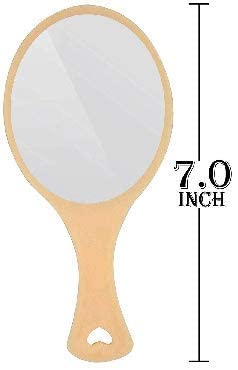 APOEM Mini Hair Brush with Mirror - 2 Pack Travel Hair Comb Set, Compact Pocket Brush with Makeup Mirror for Women & Men - Perfect for Travel, Purse, Gym & On-the-Go Styling