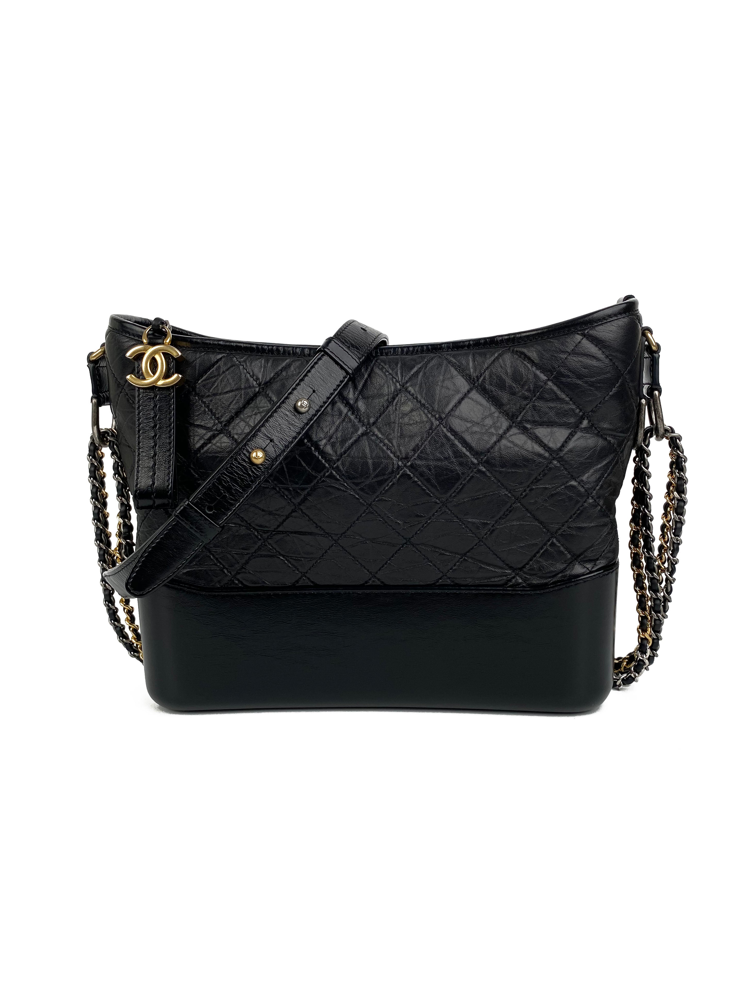 Chanel Medium Black Gabrielle Bag - Luxury Designer Handbag for Women | Perfect for Work, Evening Events & Everyday Use