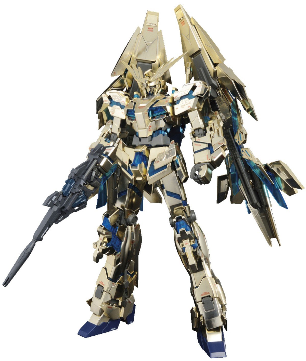 Bandai Hobby MG 1/100 Unicorn Gundam 03 Phenex Model Kit - Premium Plastic Model for Collectors & Gundam Fans - Perfect for Display & Action Figure Customization