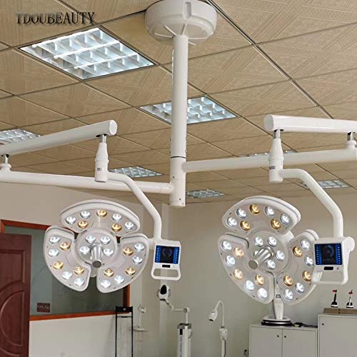 Professional Dental Shadow Lamp with Touch LED Lighting - Dual Head Surgical Light for Dentists, Pet Surgery & Tattoo Parlors | Perfect for Dental Chairs, Veterinary Clinics & Beauty Studios