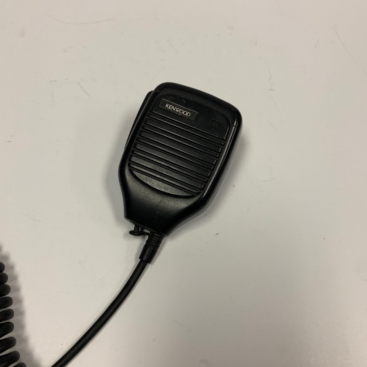 Kenwood KMC 21 Speaker Microphone - High-Quality Two-Way Radio Accessory for Clear Communication | Perfect for Security, Construction & Outdoor Adventures