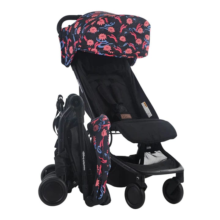 Mountain Buggy Nano V3 Lightweight Compact Travel Stroller - Perfect for Airplanes, City Walks & Outdoor Adventures