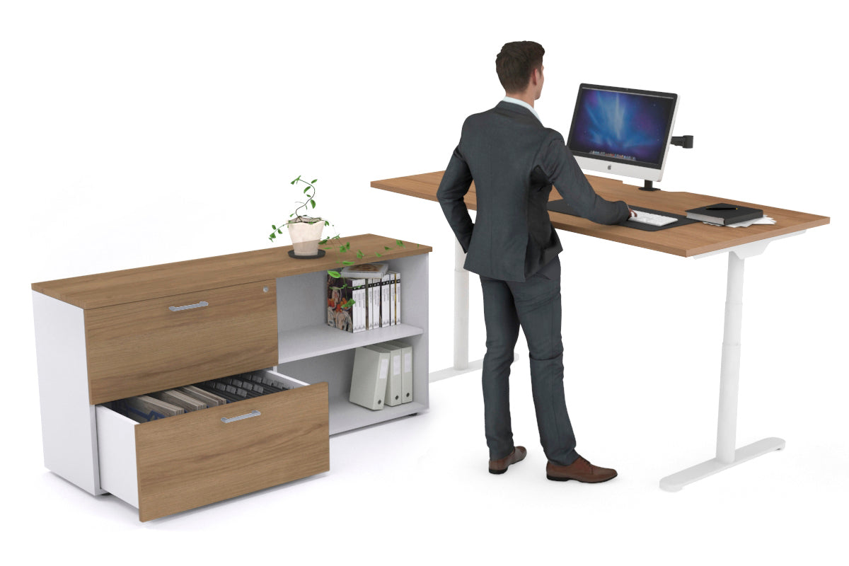 Premium Height Adjustable Standing Desk - 63