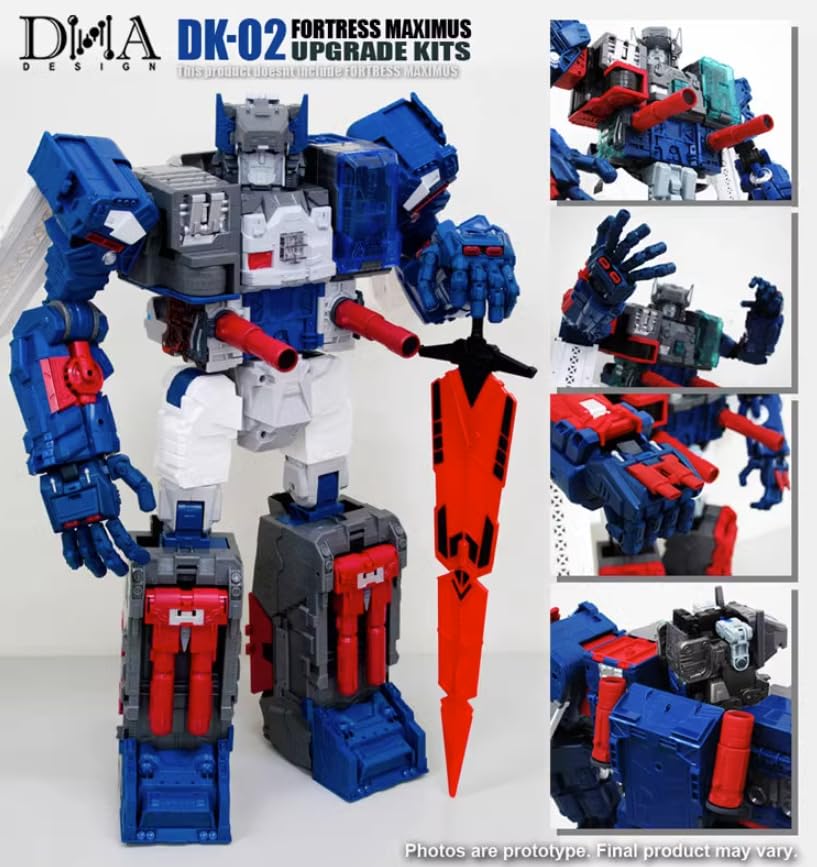 ZYTOYS DK-02 DNA Upgrade Kit for Action Figures - Replacement Parts & Accessories Set | Perfect for Customizing Collectible Model Toys & Enhancing Display Scenes