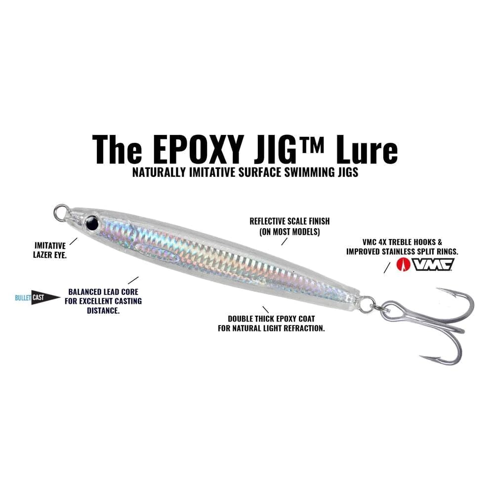 EPO40BG Epoxy VMC Fishing Hook 11.25oz - Pink for Saltwater & Fly Fishing