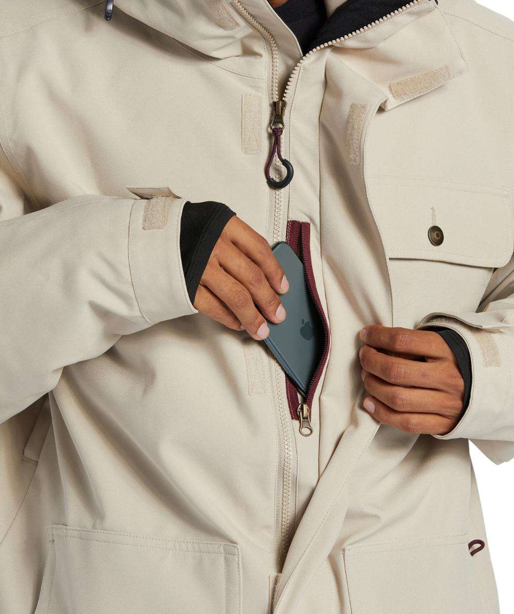 2024 DC Servo Insulated Jacket - Waterproof & Windproof Winter Coat for Outdoor Activities, Hiking, and Cold Weather Protection