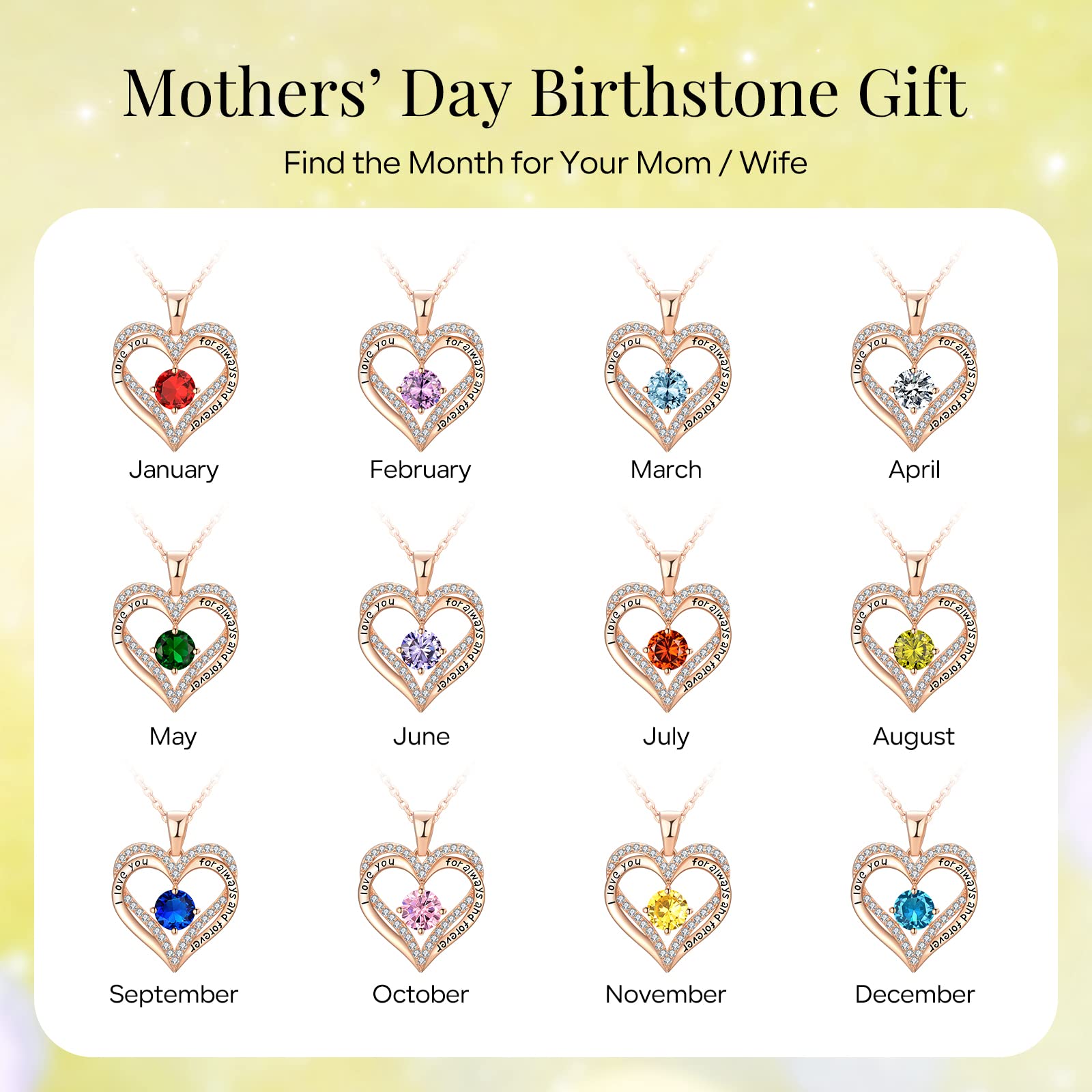 18K Rose Gold Necklace for Women - Elegant Birthday Gift for Wife, Girlfriend, Daughter | Perfect for Anniversary, Mother's Day, Christmas & Valentine's Day | Jewelry for Everyday Wear & Special Occasions