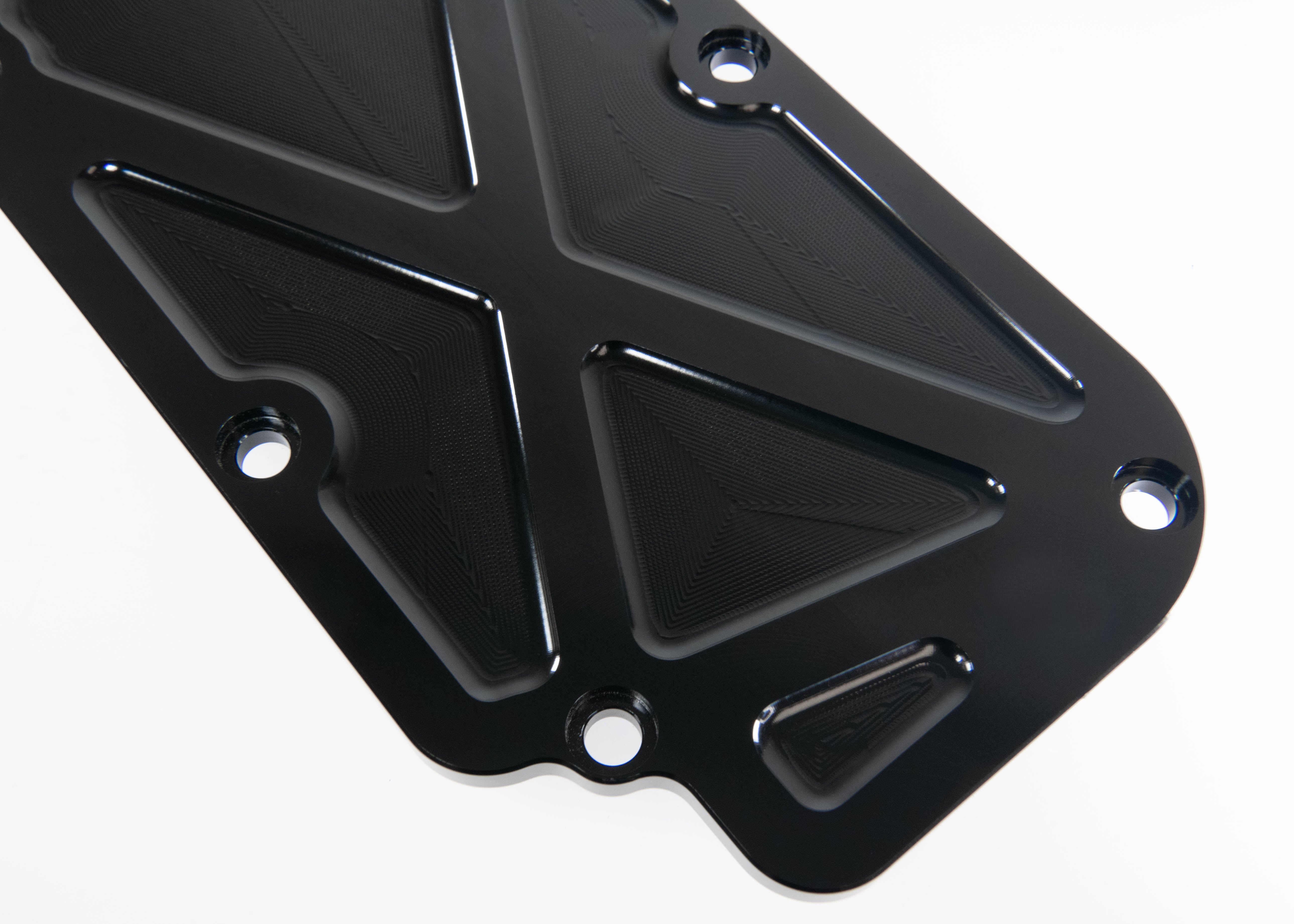 Gen V LT Race Valve Cover - Black Anodized Aluminum (11-130BLK) | High-Performance Engine Upgrade for Racing & Street Cars
