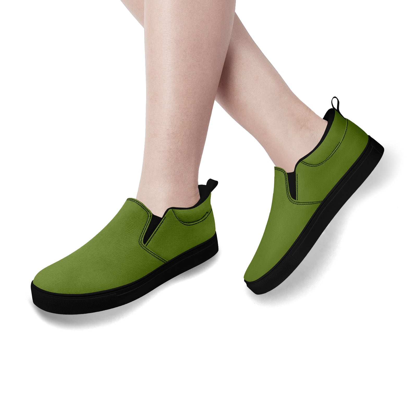 Custom Personalized Canvas Slip-On Sneakers - Handmade & Unique Design for Men & Women | Perfect for Casual Wear, Street Fashion & Everyday Comfort (FN071 E028030)