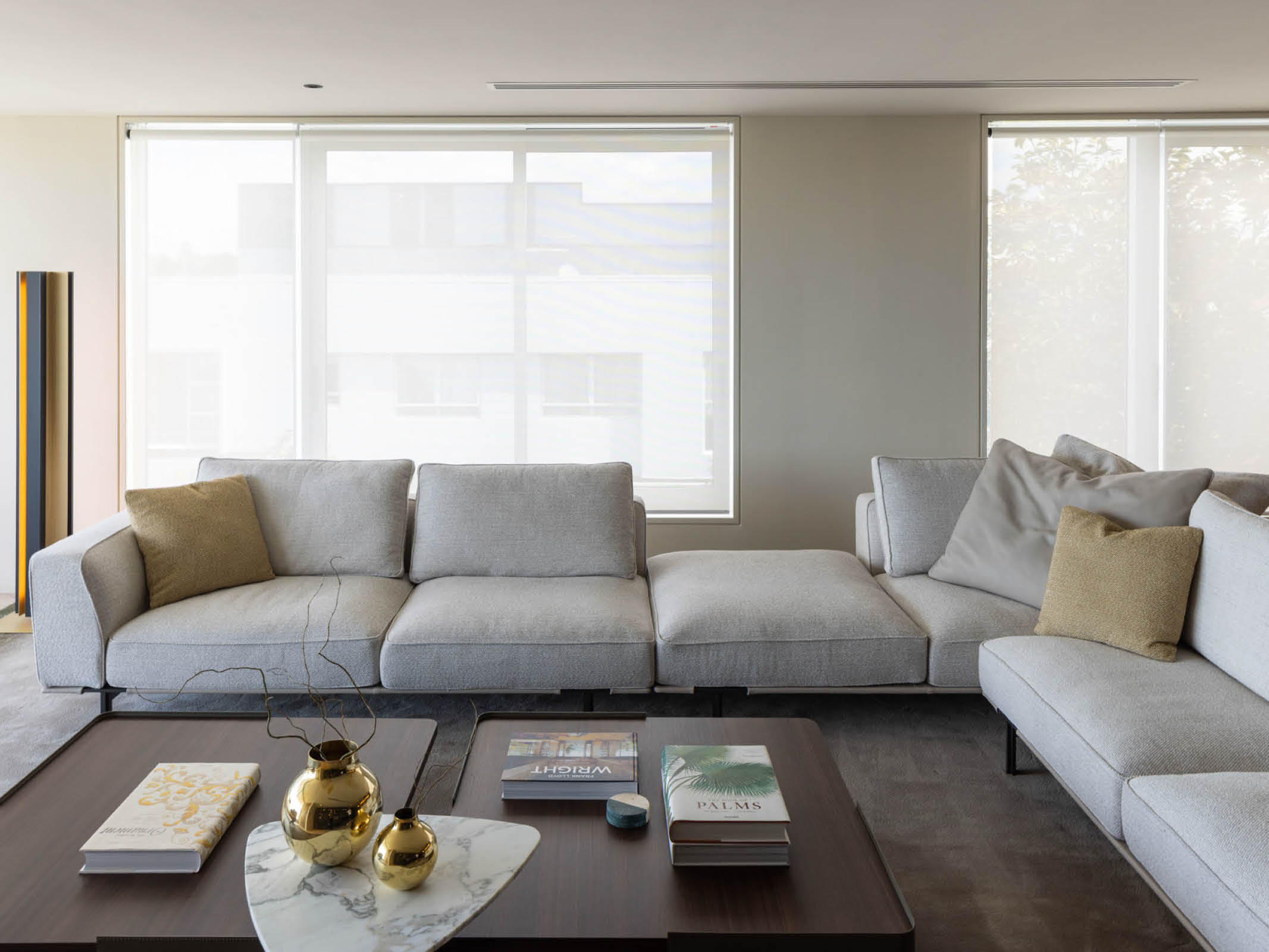 Gregor Modular Sofa - Customizable Sectional Couch for Living Room, Modern L-Shaped Sofa with Reversible Chaise, Soft Fabric Upholstery - Perfect for Small Spaces, Apartments & Home Theater Seating