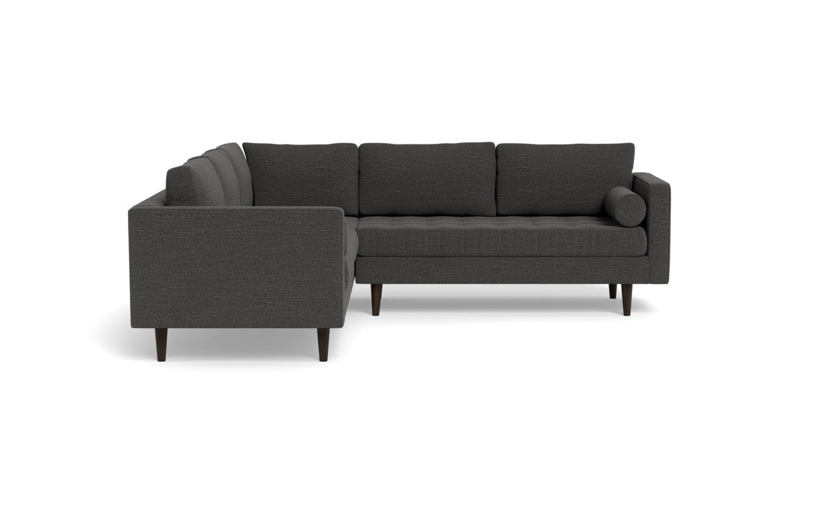 Ladybird 103 Corner Sectional Sofa - Modern L-Shaped Couch for Living Room, Family Room & Small Spaces | Comfortable Fabric Upholstery, Sturdy Frame | Perfect for Apartments, Condos & Home Theater Seating