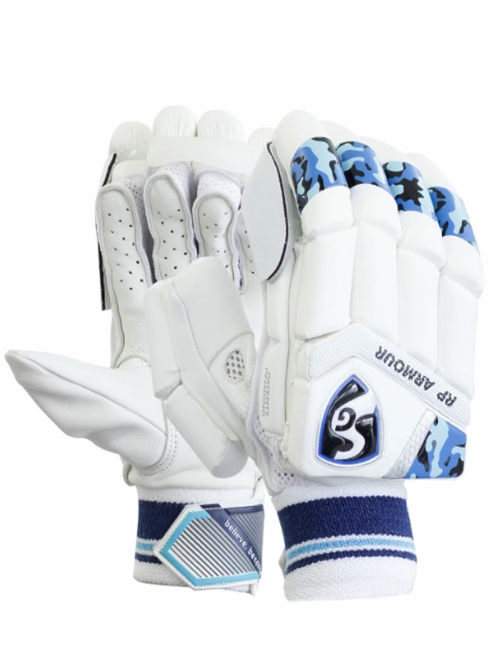 SG RP Armour Cricket Batting Gloves for Men - Professional Protective Gear for Cricket Matches & Training Sessions